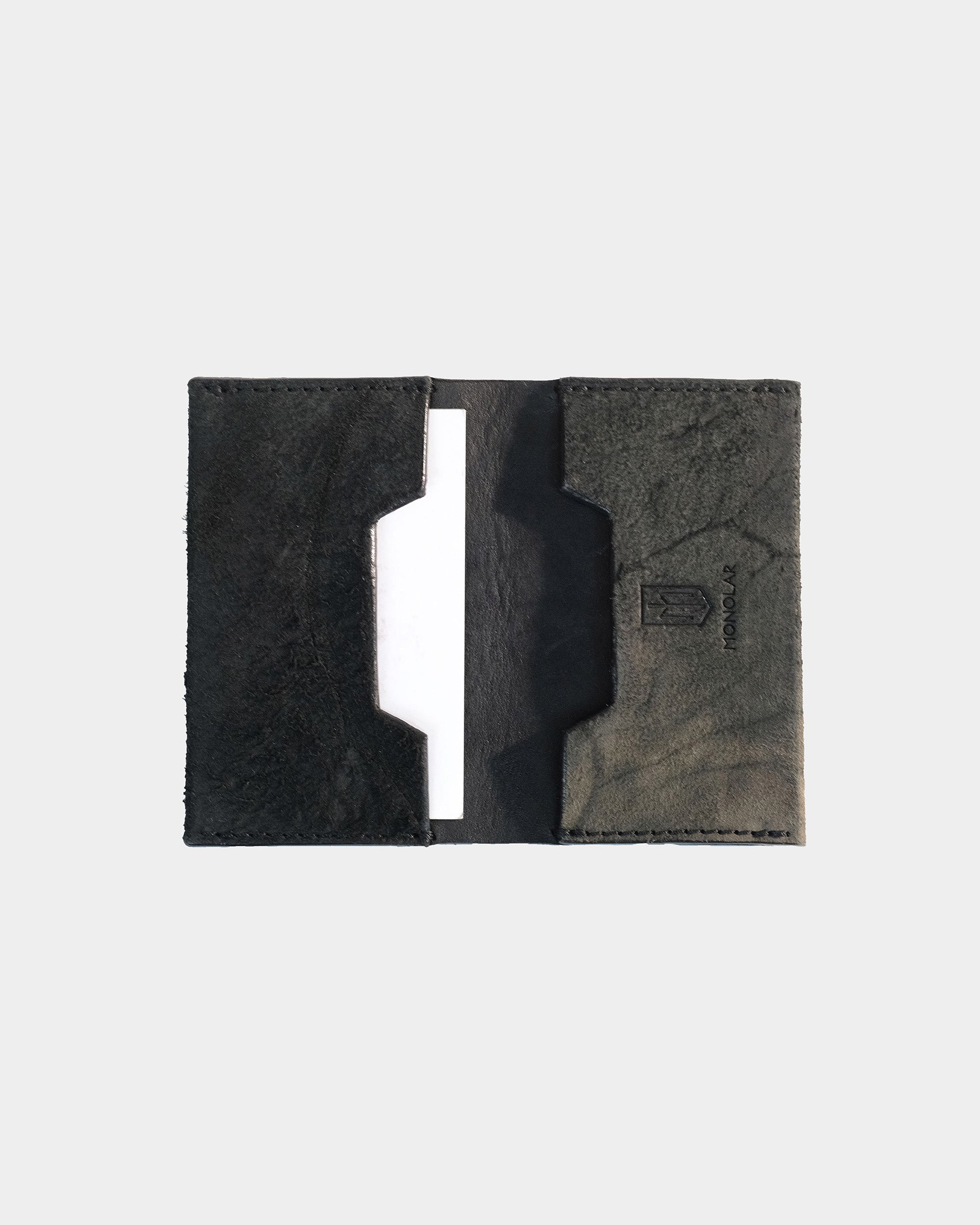 BUSINESSCARDHOLDER (GRAU/BRAUN)